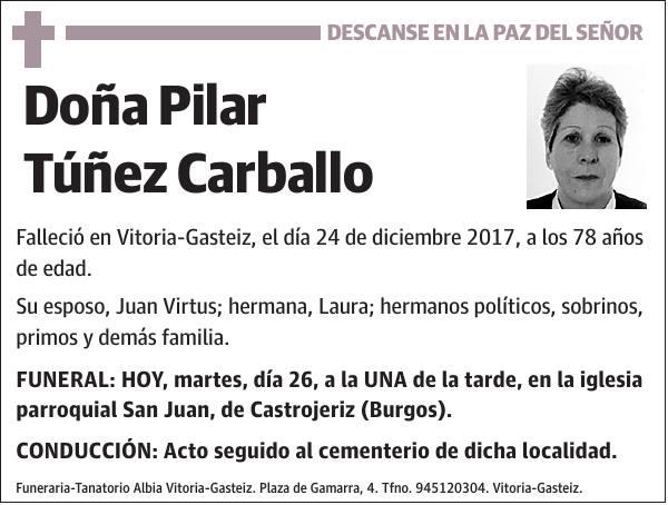 Pilar Túñez Carballo