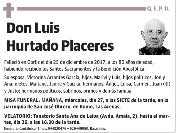 Luis Hurtado Placeres