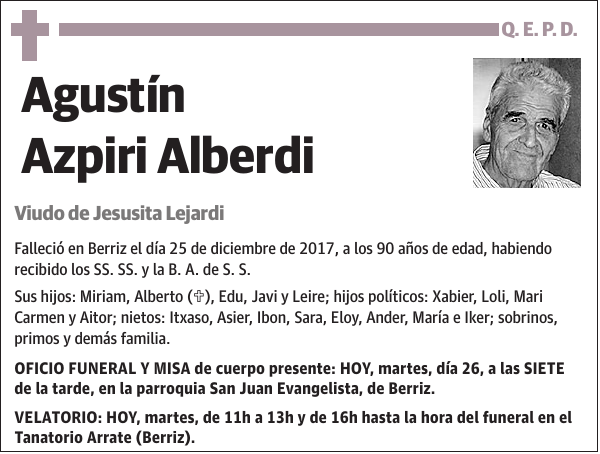 Agustín Azpiri Alberdi