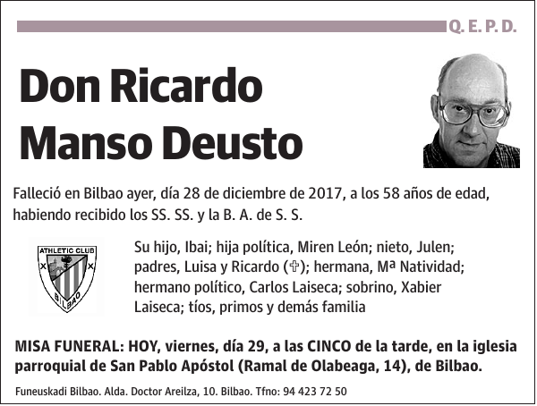 Ricardo Manso Deusto