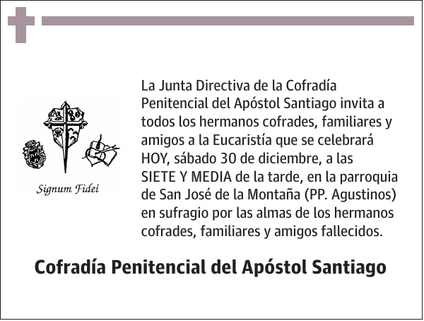 Cofradía Penitencial del Apóstol Santiago