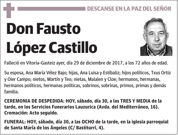 Fausto López Castillo