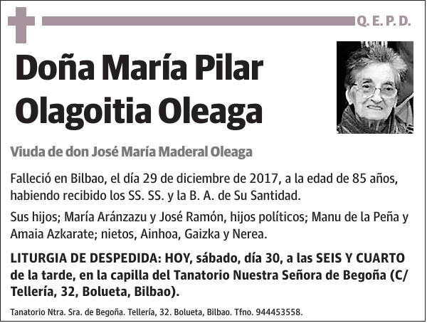 María Pilar Olagoitia Oleaga