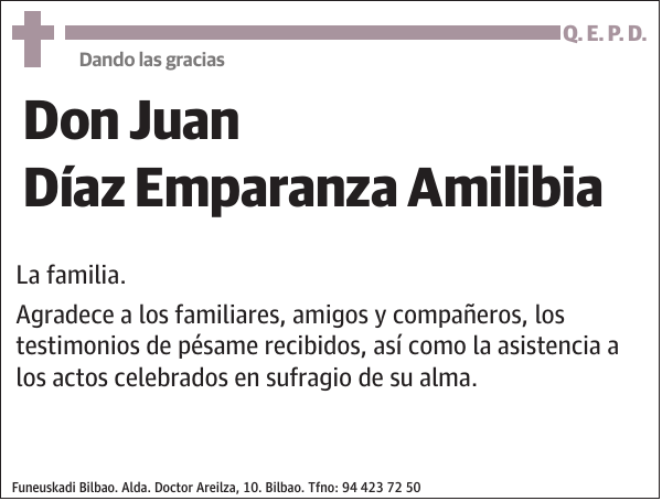 Juan Díaz Emparanza Amilibia