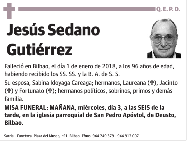 Jesús Sedano Gutiérrez