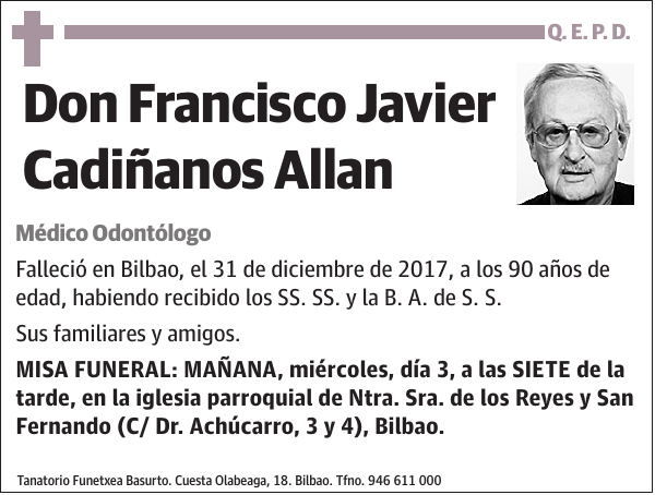 Francisco Javier Cadiñanos Allan