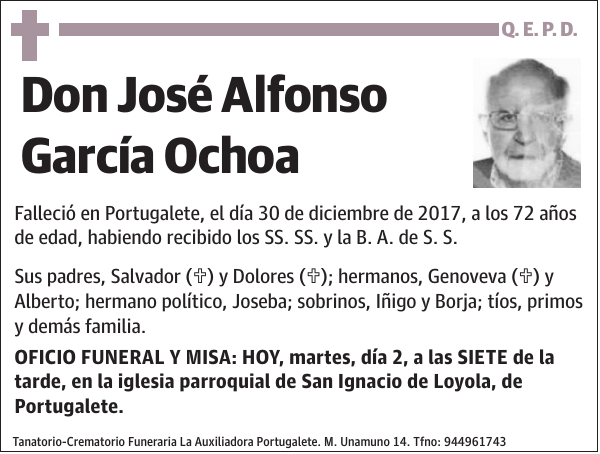 José Alfonso García Ochoa