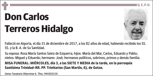 Carlos Terreros Hidalgo