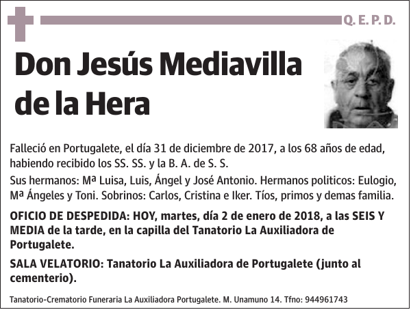 Jesús Mediavilla de la Hera