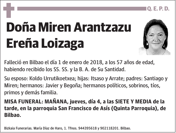 Miren Arantzazu Ereña Loizaga