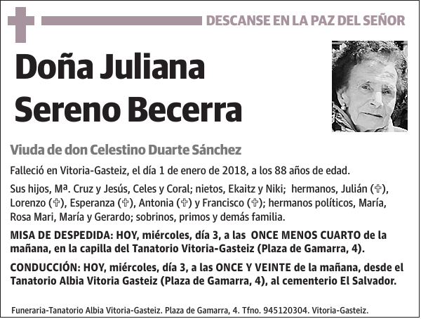 Juliana Sereno Becerra