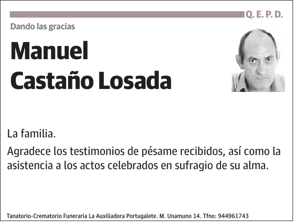 Manuel Castaño Losada