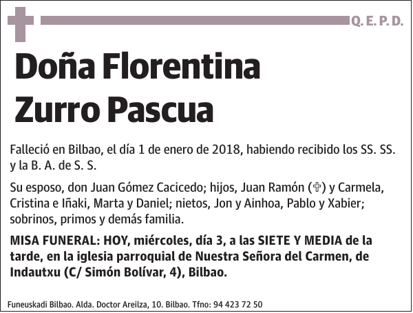 Florentina Zurro Pascua