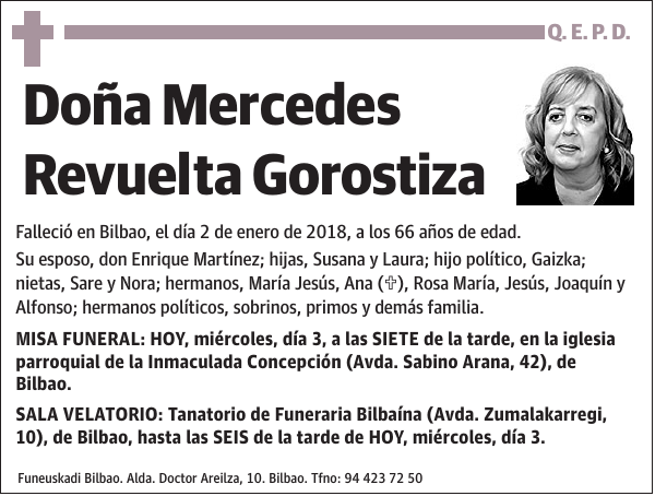 Mercedes Revuelta Gorostiza