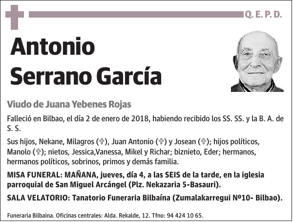 Antonio Serrano García