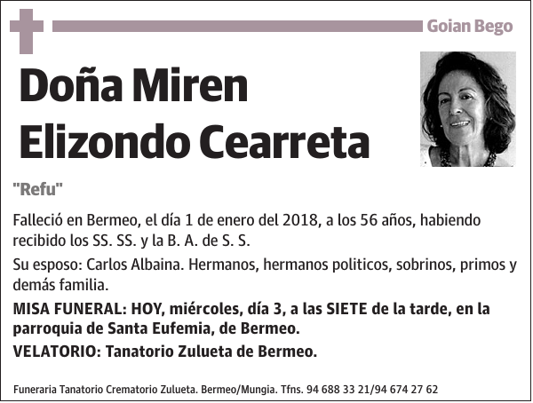 Miren Elizondo Cearreta