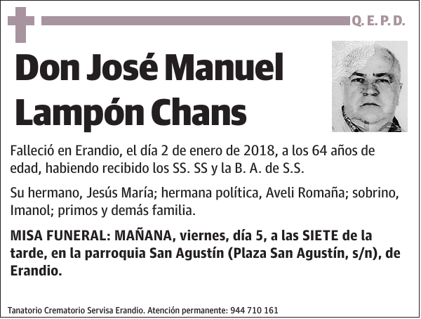 José Manuel Lampón Chans