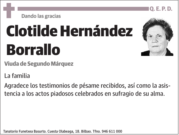 Clotilde Hernández Borrallo