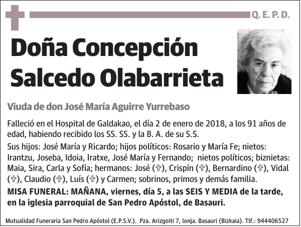 Concepción Salcedo Olabarrieta