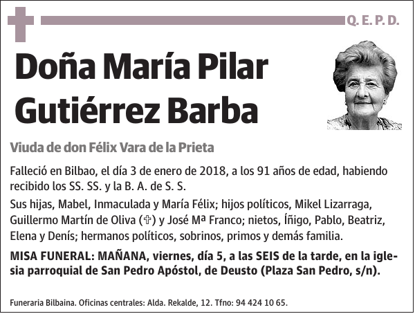 María Pilar Gutiérrez Barba