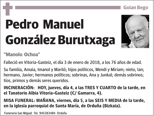 Pedro Manuel González Burutxaga