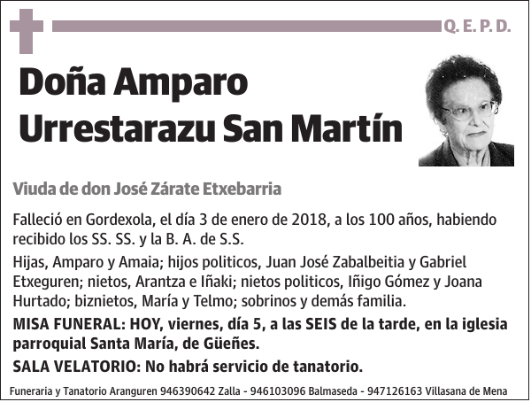 Amparo Urrestarazu San Martín