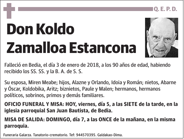 Koldo Zamalloa Estancona