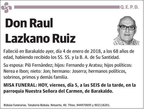 Raul Lazkano Ruiz