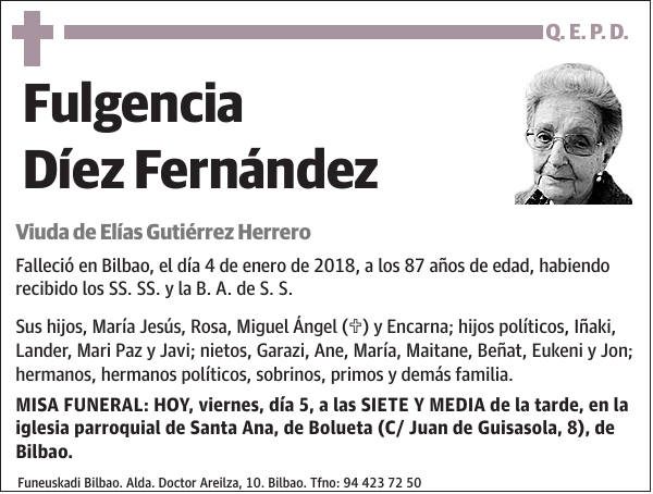 Fulgencia Díez Fernández