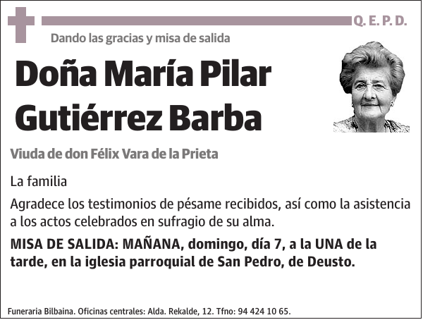 María Pilar Gutiérrez Barba