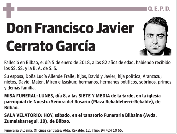 Francisco Javier Cerrato García