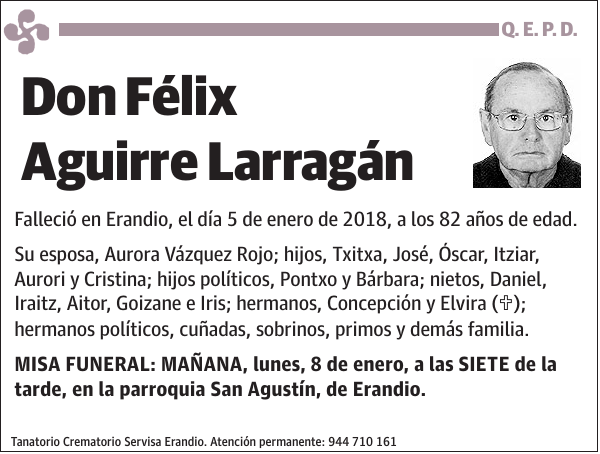 Félix Aguirre Larragán