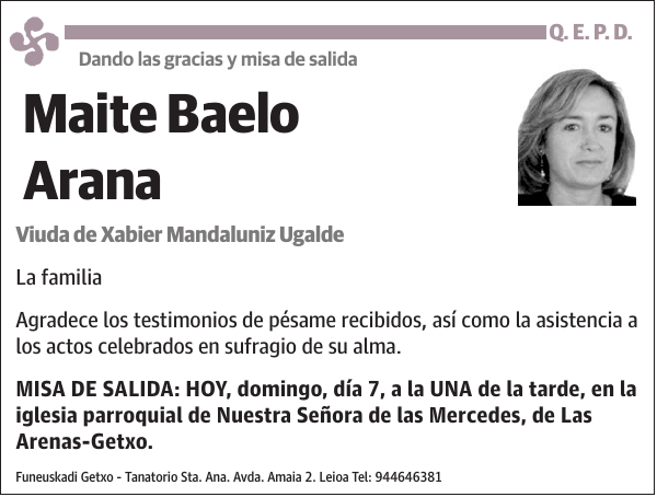 Maite Baelo Arana