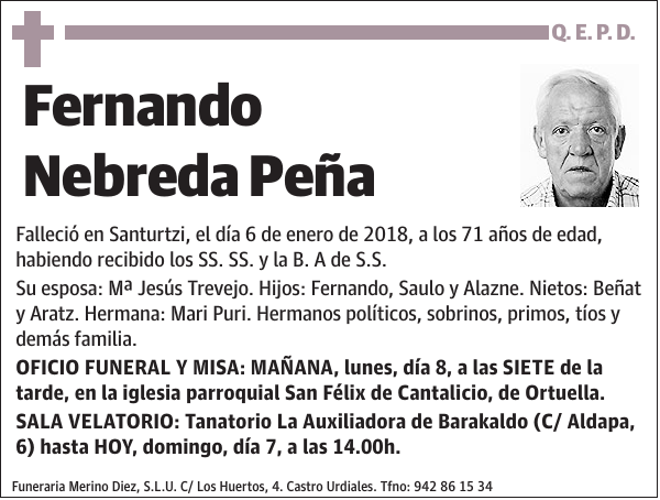 Fernando Nebreda Peña