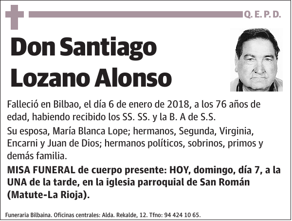 Santiago Lozano Alonso