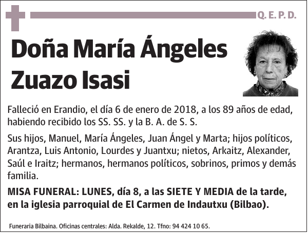 María Ángeles Zuazo Isasi