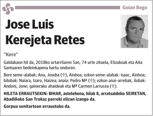 Jose Luis Kerejeta Retes