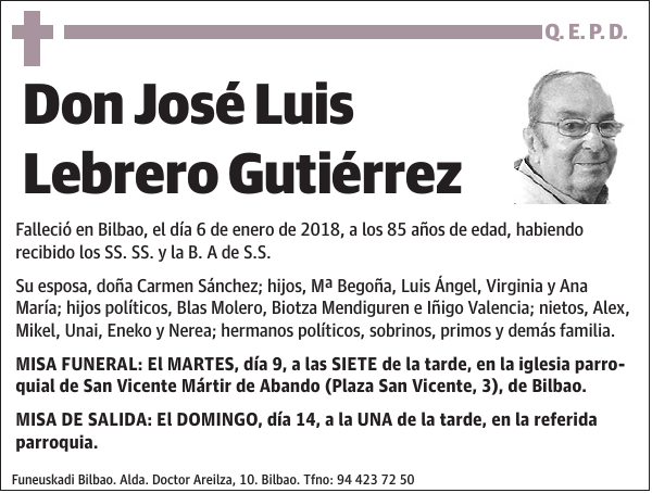 José Luis Lebrero Gutiérrez