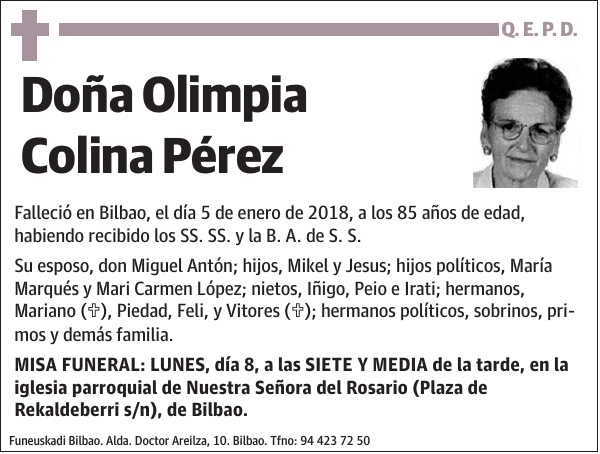 Olimpia Colina Pérez