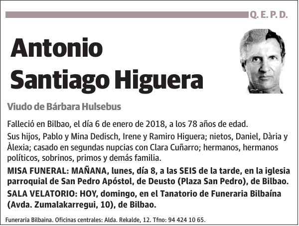 Antonio Santiago Higuera