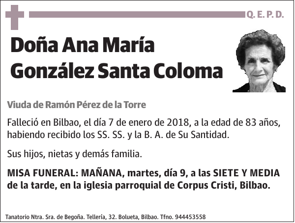 Ana María González Santa Coloma