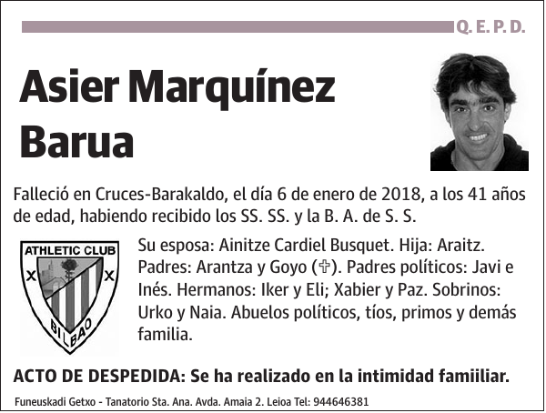 Asier Marquínez Barua