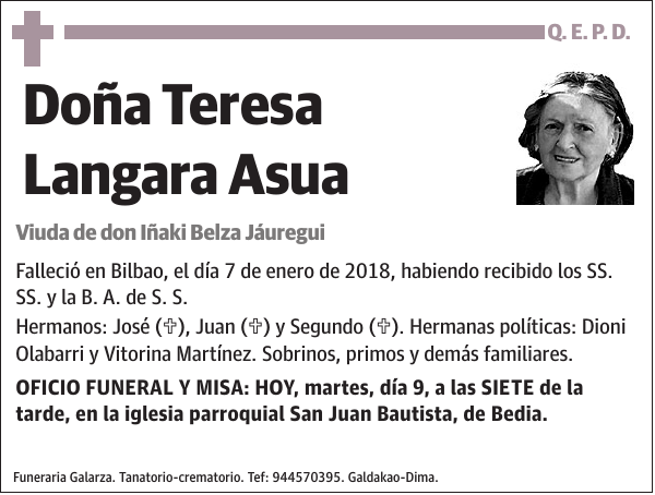 Teresa Langara Asua