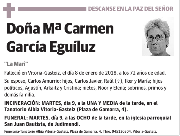 Mª Carmen García Eguíluz