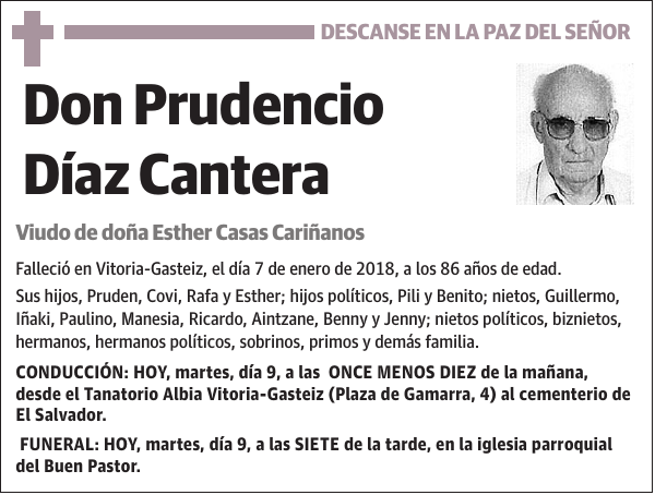 Prudencio Díaz Cantera