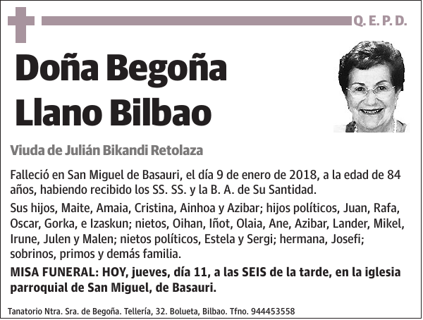 Begoña Llano Bilbao