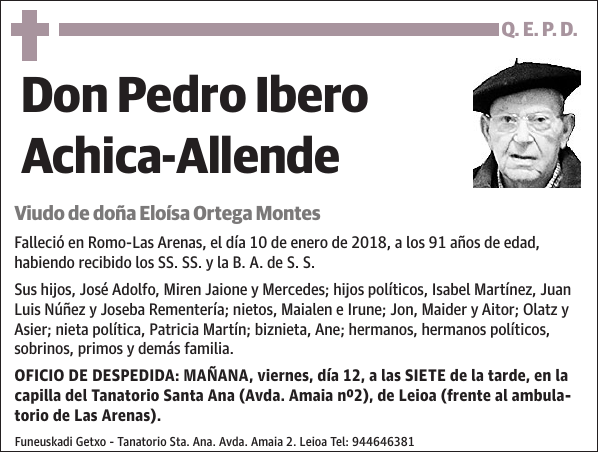 Pedro Ibero Achica-Allende