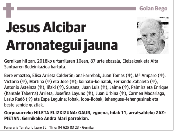 Jesus Alcibar Arronategui