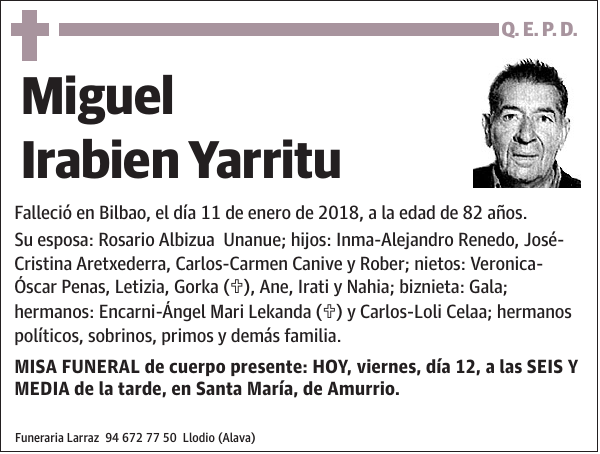 Miguel Irabien Yarritu