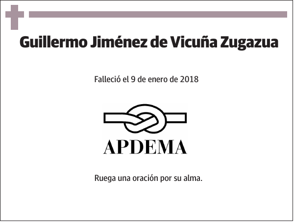 Guillermo Jiménez de Vicuña Zugazua